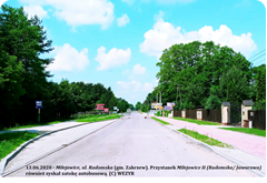 Przystanek Milejowice II (Radomska / Jaworowa) w kierunku Radomia